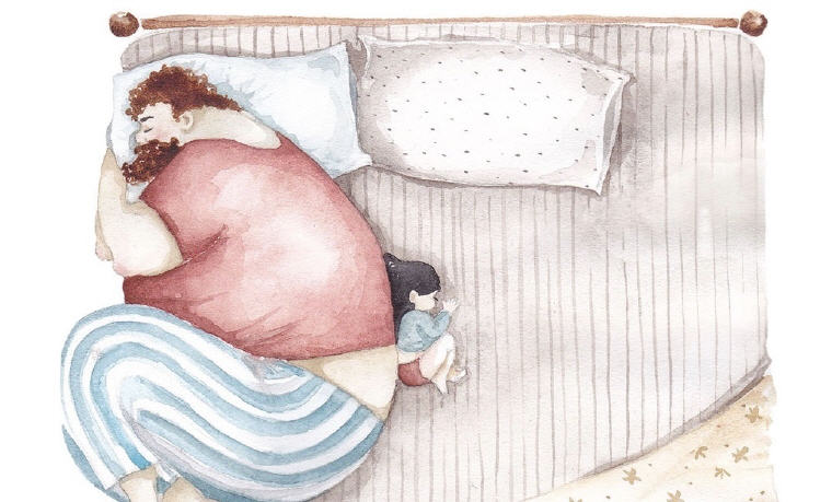 10 heartwarming illustrations show beautiful daddy-daughter bond