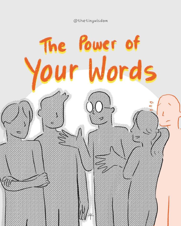 The Power of Your Words @thetinywisdom